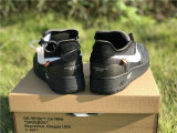 Authentic Off-White x Nike Air Force 1 Low Black