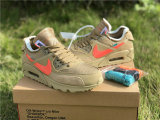 Authentic Off-White x Nike Air Max 90 “Desert Ore” (women)
