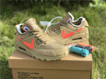 Authentic Off-White x Nike Air Max 90 “Desert Ore” (women)