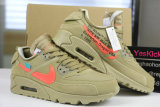 Authentic Off-White x Nike Air Max 90 “Desert Ore”