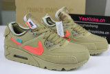 Authentic Off-White x Nike Air Max 90 “Desert Ore”