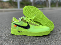 Authentic OFF-WHITE x Nike Air Force 1 “Volt”