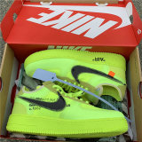 Authentic OFF-WHITE x Nike Air Force 1 “Volt”
