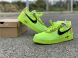 Authentic OFF-WHITE x Nike Air Force 1 “Volt”