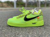 Authentic OFF-WHITE x Nike Air Force 1 “Volt”
