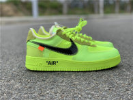 Authentic OFF-WHITE x Nike Air Force 1 “Volt” (women)