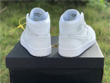 Authentic Air Jordan 1 Triple White
