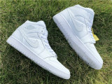 Authentic Air Jordan 1 Triple White