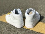 Authentic Air Jordan 1 Triple White