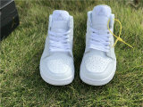 Authentic Air Jordan 1 Triple White
