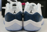 Authentic Air Jordan 11 Low “Navy Blue Snakeskin”