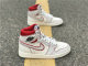 Authentic Air Jordan 1 Retro High OG “Sail/University Red”
