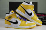 Authentic Air Jordan 1 Mid “Lakers”