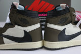 Authentic Travis Scott x Air Jordan Retro 1 High OG TS SP “Cactus Jack”