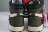 Authentic Travis Scott x Air Jordan Retro 1 High OG TS SP “Cactus Jack”