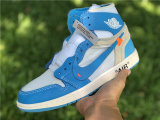 Authentic Off White x Air Jordan 1 UNC