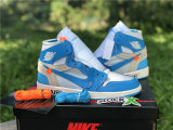 Authentic Off White x Air Jordan 1 UNC