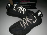 Authentic Y 350 V2 ALL Black(only lace reflective)