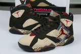 Authentic Patta x Air Jordan 7 OG SP Shimmer/Tough Red-Velvet Brown