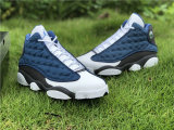 Authentic Air Jordan 13 grey blue 