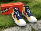 Authentic Sacai x Nike Blazer Mid Varsity Maize/Midnight Navy