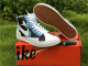 Authentic Sacai x Nike Blazer Mid Black/University Blue