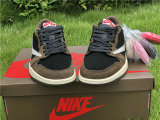 Authentic Travis Scott x Air Jordan 1 GS Low “Dark Mocha”