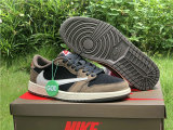 Authentic Travis Scott x Air Jordan 1 GS Low “Dark Mocha”