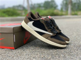 Authentic Travis Scott x Air Jordan 1 GS Low “Dark Mocha”