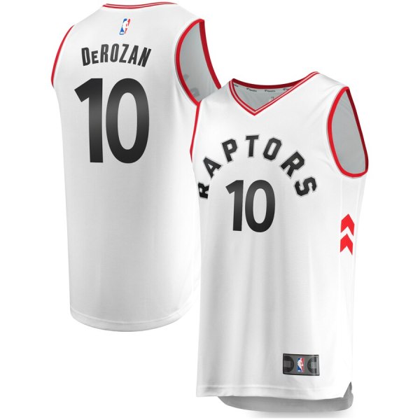Men's Toronto Raptors DeMar DeRozan White Jersey - Association Edition