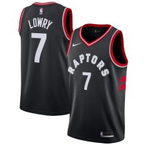 Men's Toronto Raptors Kyle Lowry Nike Black Swingman Jersey Statement Edition Men's Toronto Raptors Kyle Lowry Nike Black Swingman Jersey Statement Edition