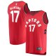 Men's Toronto Raptors Jonas Valanciunas Red Fast Break Player Jersey - Icon Edition