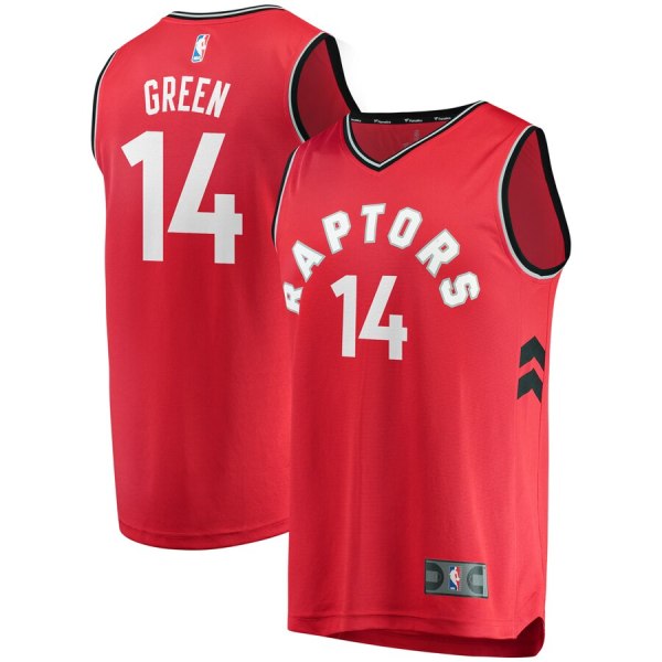 Men's Toronto Raptors Danny Green Red Fast Break Replica Jersey - Icon Edition