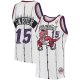 Men's Toronto Raptors Vince Carter Mitchell & Ness White 1997-98 Swingman Jersey