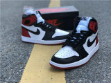 Authentic Air Jordan 1 GS “Satin Black Toe”