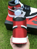 Authentic Air Jordan 1 GS “Satin Black Toe”