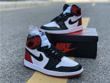 Authentic Air Jordan 1 GS “Satin Black Toe”