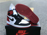 Authentic Air Jordan 1 GS “Satin Black Toe”