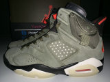 Authentic Travis Scott x Air Jordan 6 “Medium Olive”