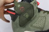 Authentic Travis Scott x Air Jordan 6 “Medium Olive”