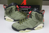 Authentic Travis Scott x Air Jordan 6 “Medium Olive”
