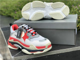 Balenciaga Triple-S White Red