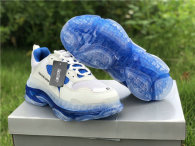 Balenciaga Triple-S White Blue