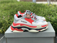 Balenciaga Triple-S White Red