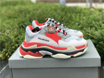 Balenciaga Triple-S White Red