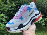 Balenciaga Triple-S Grey Pink Blue