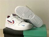 Authentic Parra x Nike SB Dunk Low White/Pink Rose GS