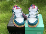 Authentic Parra x Nike SB Blazer Low White/Dark Green/Red Blanc GS