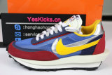 Authentic Sacai x Nike LDWaffle Varsity Blue/Del Sol