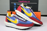 Authentic Sacai x Nike LDWaffle Varsity Blue/Del Sol